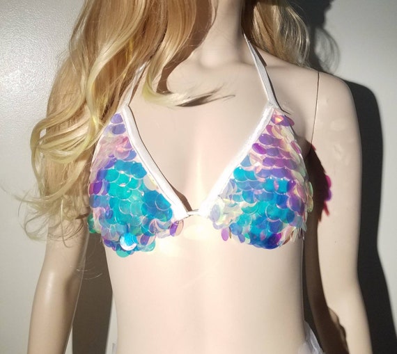 iridescent rave top