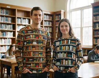 Librarian Teacher Bibliophile Long Sleeve T-shirt Books Library Club Bookshelf Tees Shirt Men Women Clothing