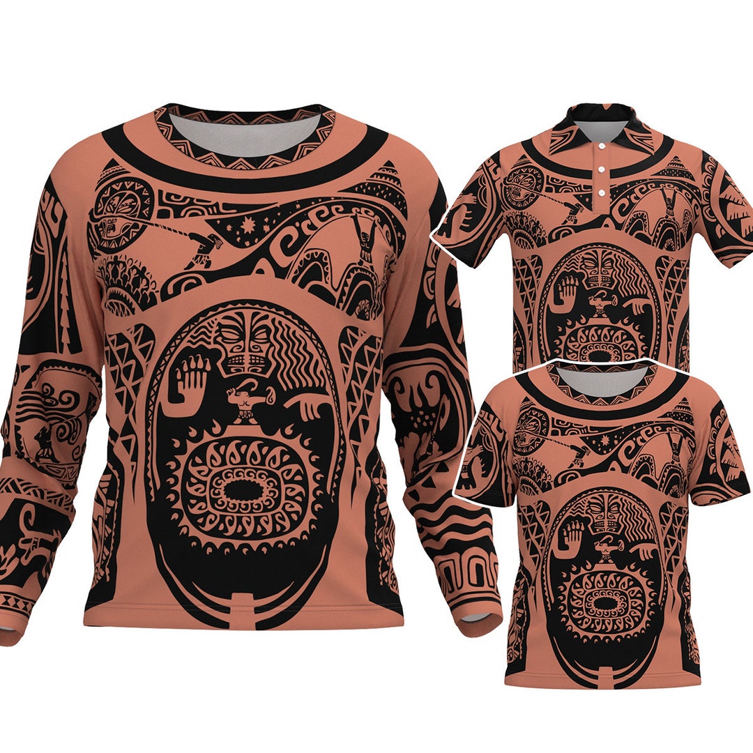 Maui Tattoo Bade-Set Für Jungen - 2-teiliges T-Shirt & Hose Set Für Kleinkinder