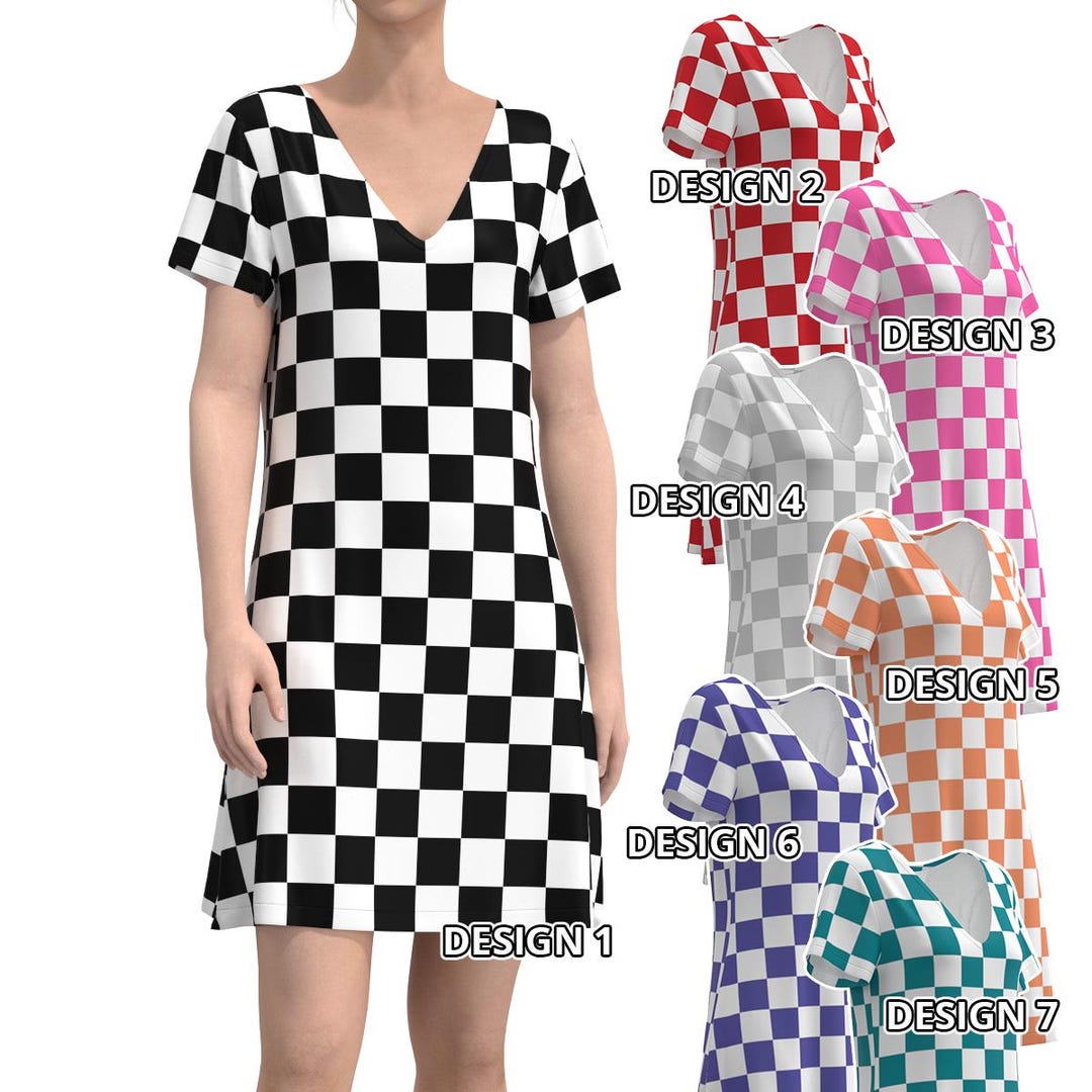 豪華で新しい Racing Flag Short Pattern Race Check Box Checker White Black ワンピース