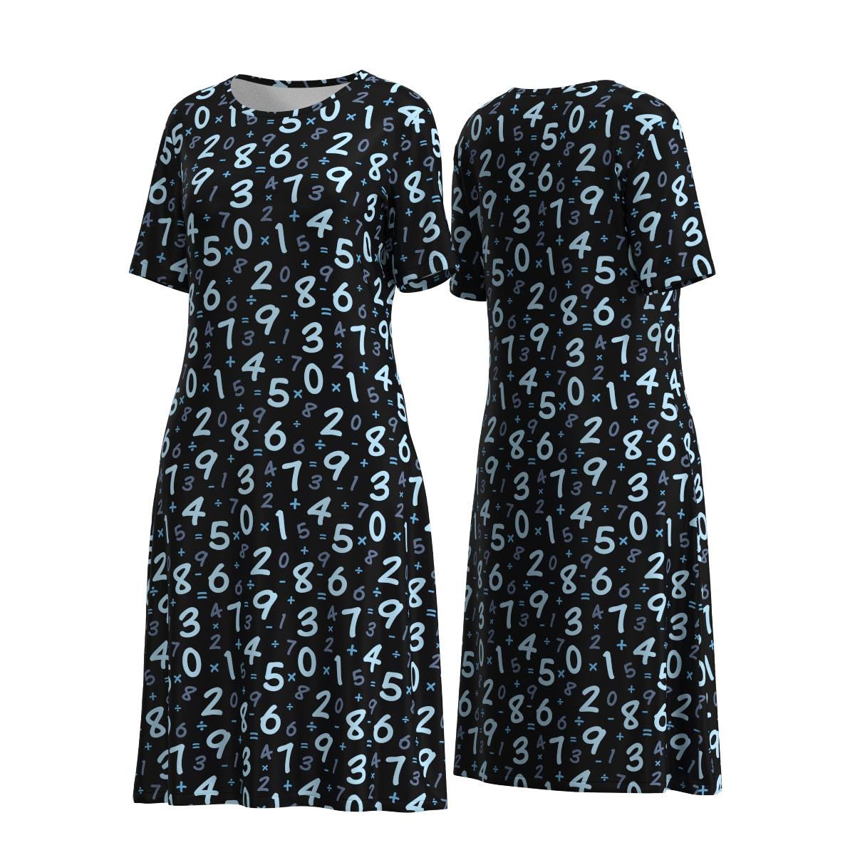 Math Mathematics Teacher Women Dress Back to School College University ...