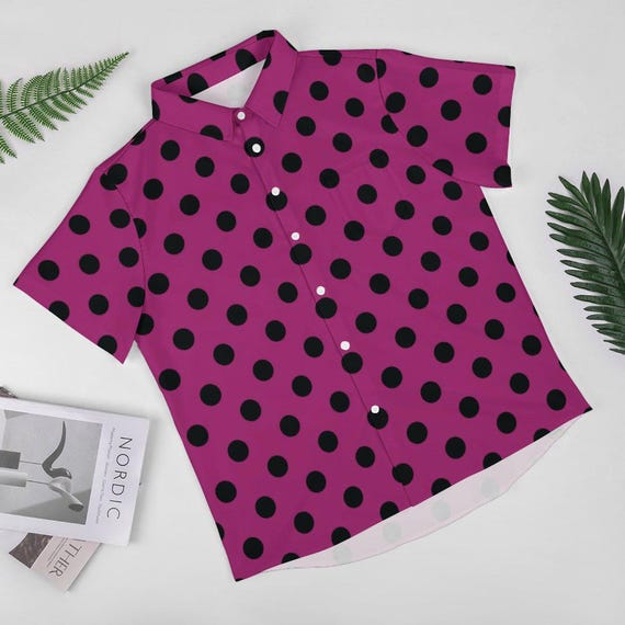 rosymonster♡logo dot polo shirt NSFW Golf Polos