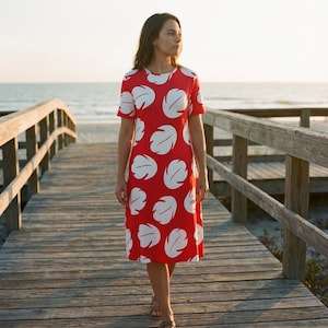 white christmas dresses White Cruise Dress