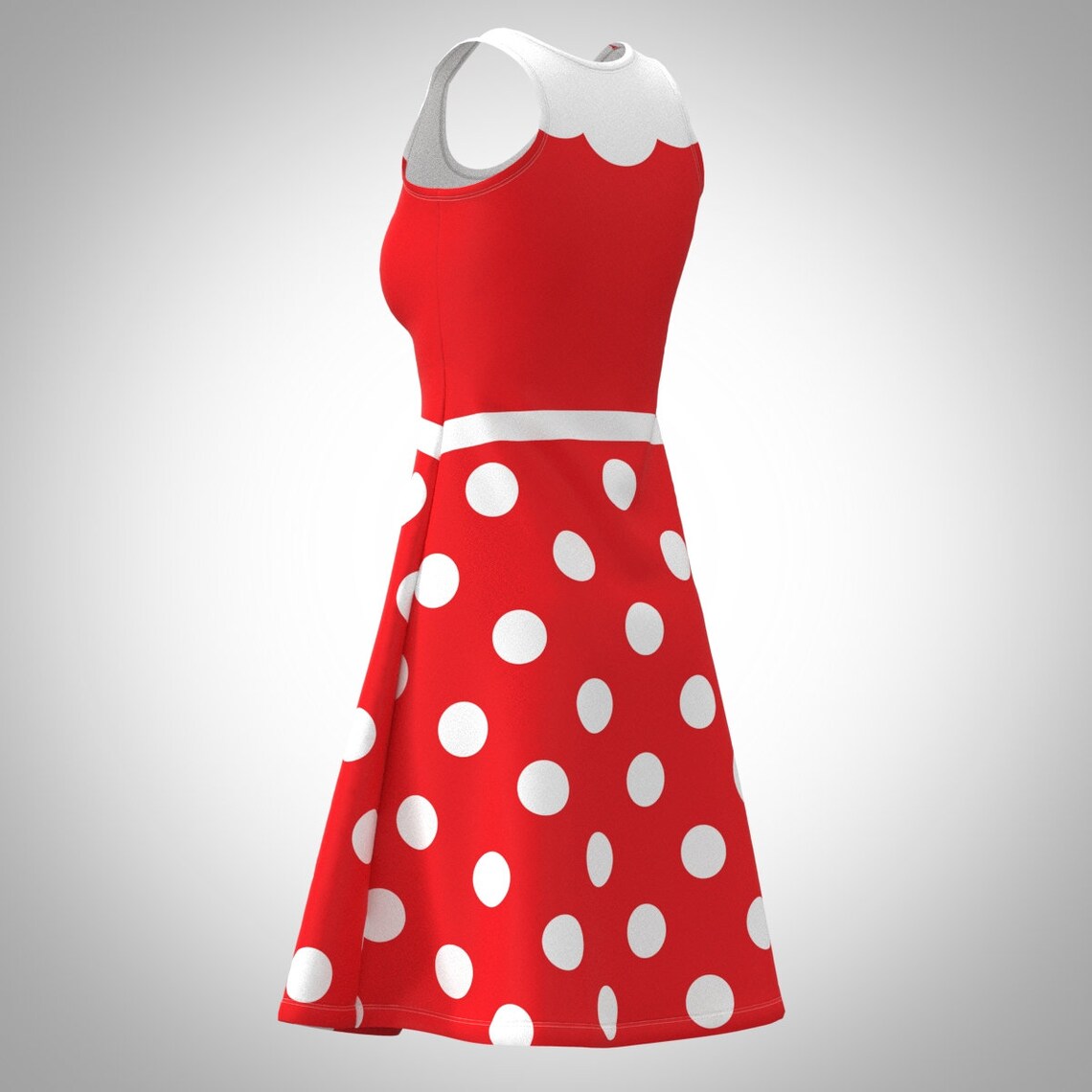 Polka Dot Mini Dress Costume
