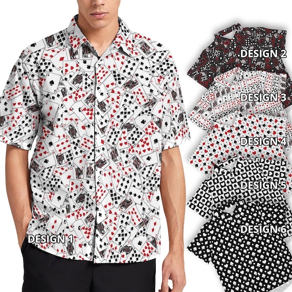 playing card dress shirt Dress Shirts with Playing Cards
