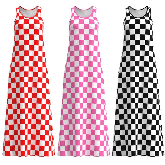 Geometric pattern maxi dress hot sale