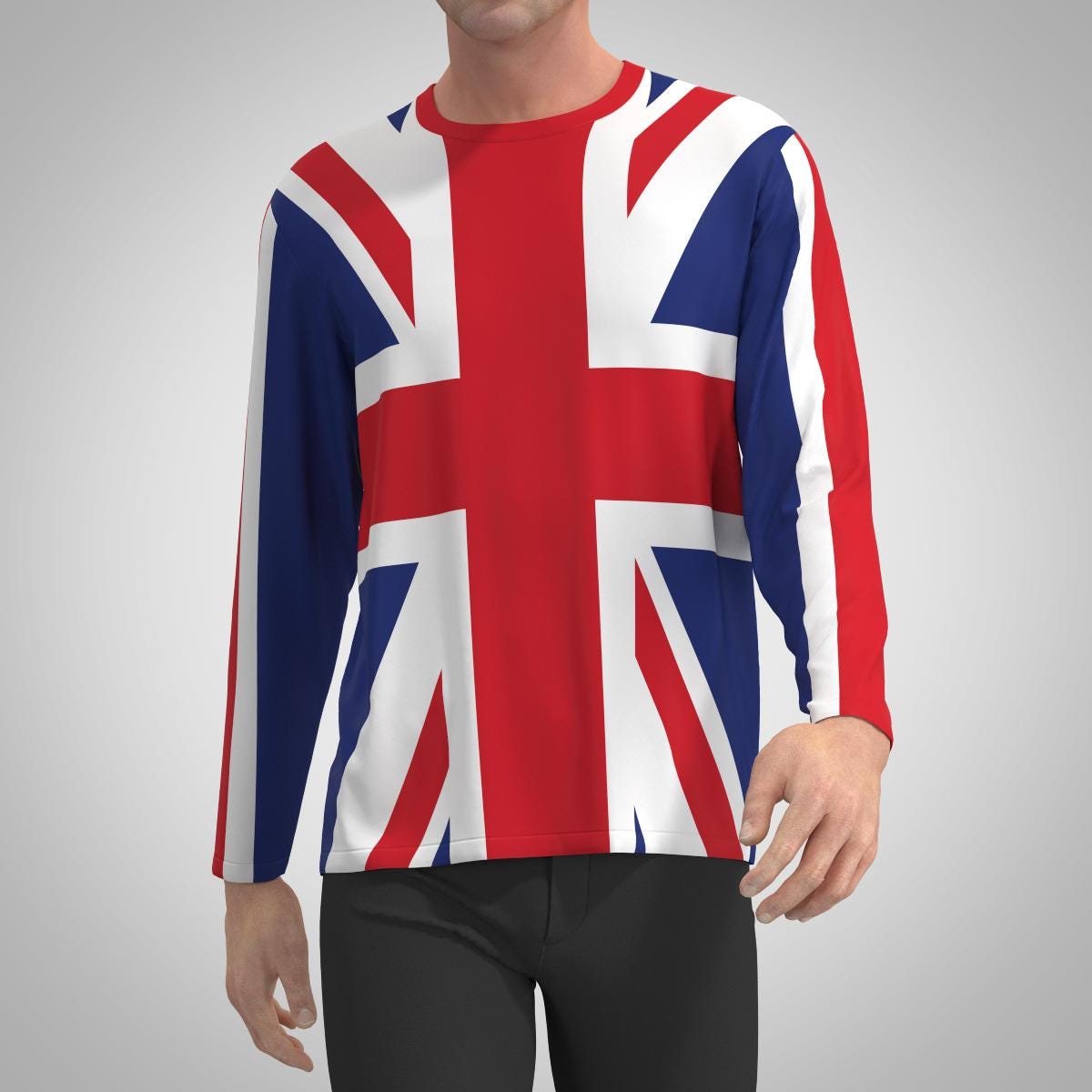 Camisetas De Cuello Redondo Con Diseño De La Bandera Del Reino Unido Para Hombre, Estilo Casual, De Manga Corta, Estilo, XX Large 4X Large