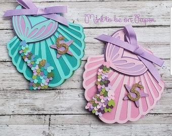 Shell invitations | Etsy