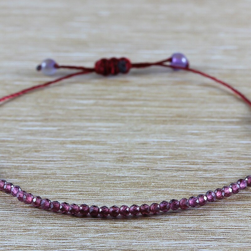adjustable tie bracelet