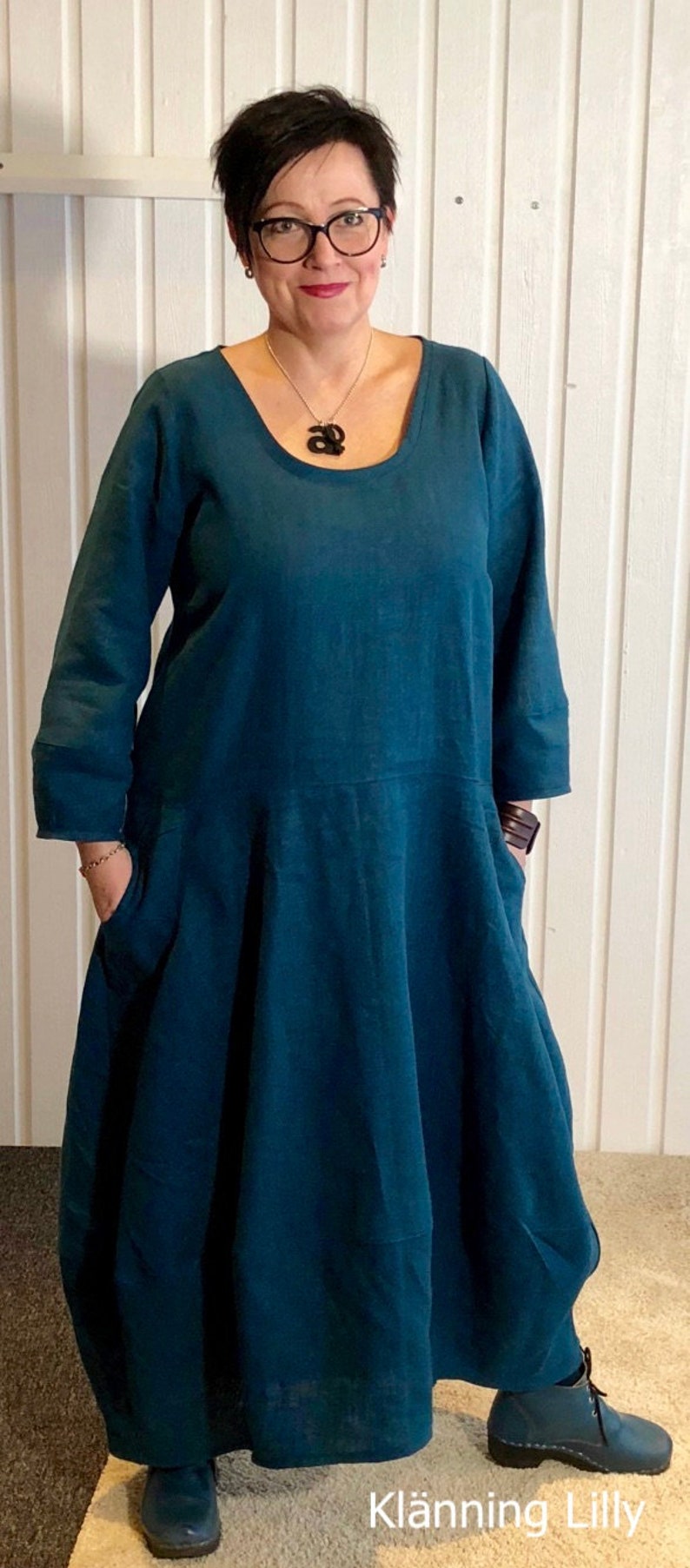 Lilly Blus tunika & känning Paper Pattern Ladieswear image 1
