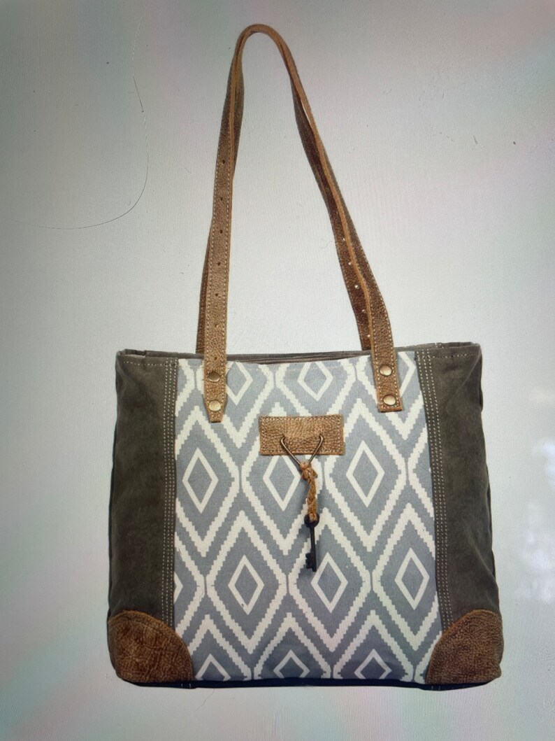 MYRA Canvas Tote Bag Purse for Women Myra Bags Tote Bags Etsy