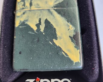 FAL camo pattern Zippo #245