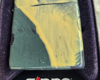 FAL camo pattern Zippo #246