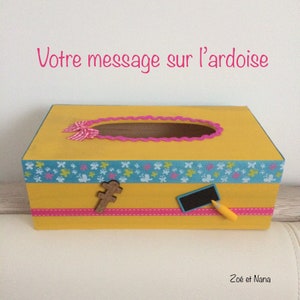School gift, handkerchief box, wooden, mistress, Atsem, Avs,