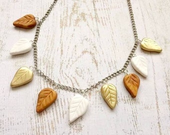 Collier feuilles