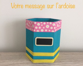 Merci Maitresse, pot à crayons personnalisé, bureau, cadeau, merci, Maitresse, Atsem, avs, Nounou