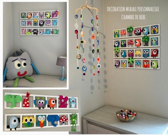 Baby Bedroom Wall Decoration Ninja Theme Multicolored Figurines Original Birth Gift