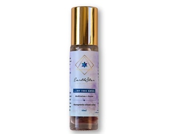 Of the Soul - Therapeutic Ritual Roller - Natural Perfume - Pulse Point Essential Oils - Clarity + Focus - Meditation Roller - Aromatherapy