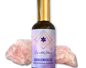 Van het hart - therapeutische rituele nevel - natuurlijk parfum - etherische oliespray - hartopening - aromatherapie