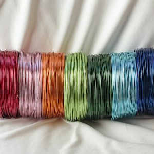 2mm x 1m+ Color Aluminum Wire, Wire For Knitted Words, Knit Cord Wire, ICord Tricotin Wire Name DIY