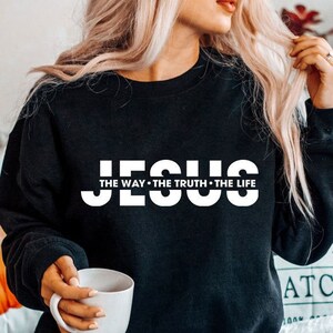 Jesus SVG Cut File Christian Shirt Svg Jesus the Way Svg - Etsy