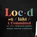 Loc'd Definition SVG, Locs Style Svg Loc D for Queens, Locd Dedicated ...