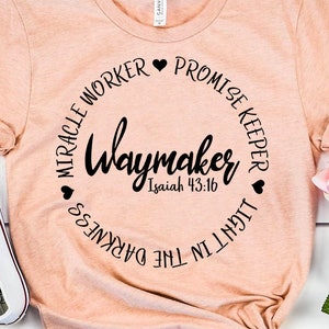 4 SVG Designs | Waymaker Svg Miracle Worker SVG Promise Keeper Svg Faith SVG God Svg Religious Svg Religion svg Christian svg Cricut Png Dxf