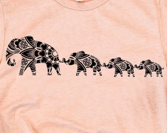 Download Elephant Family Svg Etsy