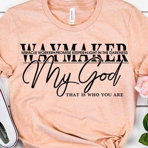 Waymaker SVG Cut file | Miracle Worker SVG | Promise Keeper Svg | Faith SVG God Svg Religious Svg Religion svg Christian svg Cricut Png Dxf
