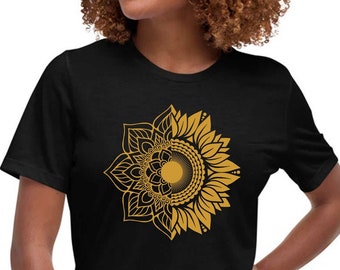 Sunflower Mandala Svg Floral Mandala Svg Daisy Svg Flowers Svg Floral Tattoo Svg Clipart Sunflowers SVG Cricut Cut file Sublimation PNG