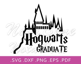 Download Hogwarts svg | Etsy