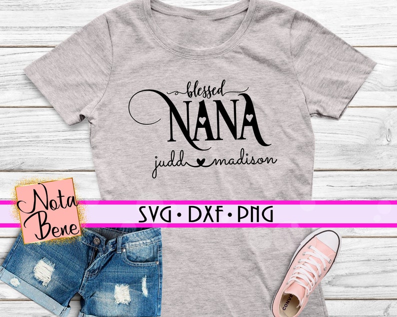 Free Free 77 Grandma Shirts With Grandkids Names Svg SVG PNG EPS DXF File