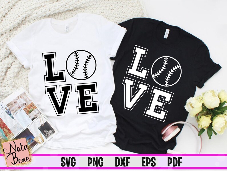 Download Baseball LOVE Softball SVG mom Squad cut file Cheer Mom ...