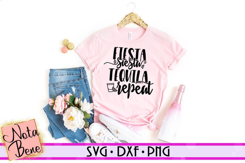 Download Fiesta Siesta Tequila Repeat SVG Bachelorette Party SVG | Etsy