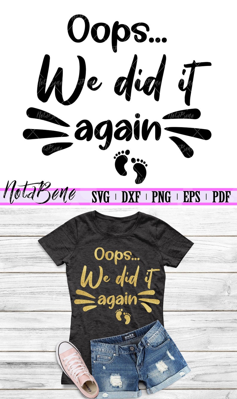 oops i did it again t shirt maternity