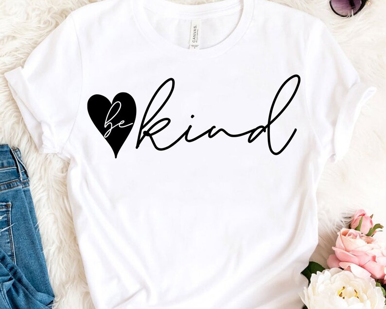 Free Free Heart Be Kind Svg