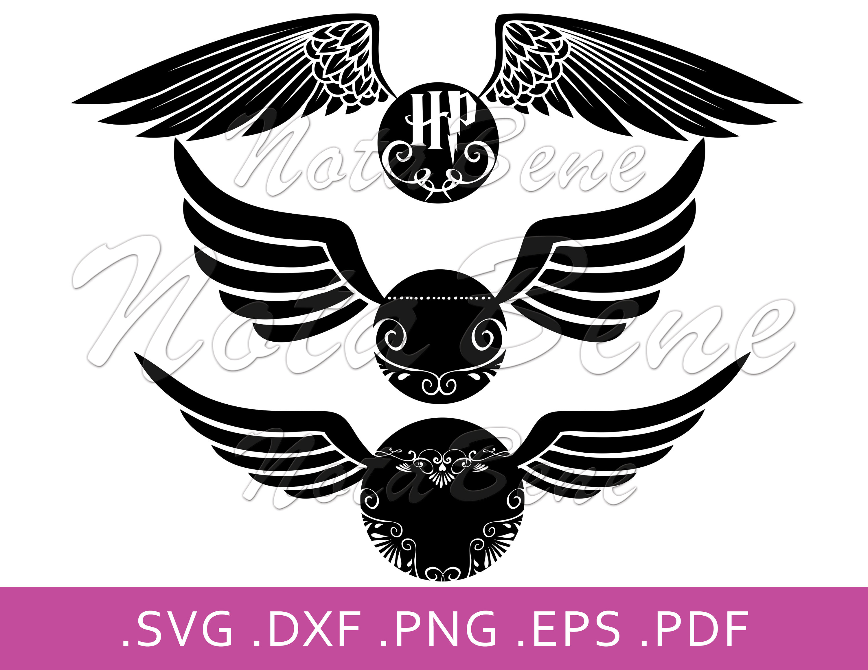 Download Golden Snitch Harry P Inspired HP svg Snitch Golden ...