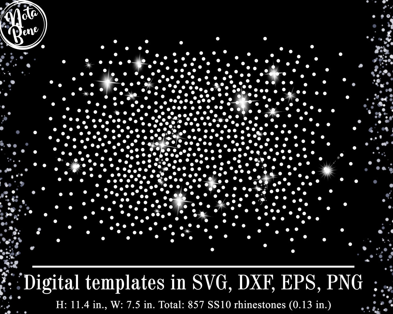 Free Rhinestone Templates for the Cricut