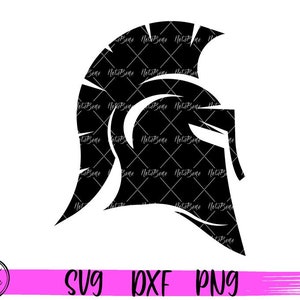 Spartan Helmet Svg Cricut Cut File, Spartan Head SVG, Gladiator Svg, Warrior Svg Silhouette Clipart Vinyl Sublimation Dxf PNG