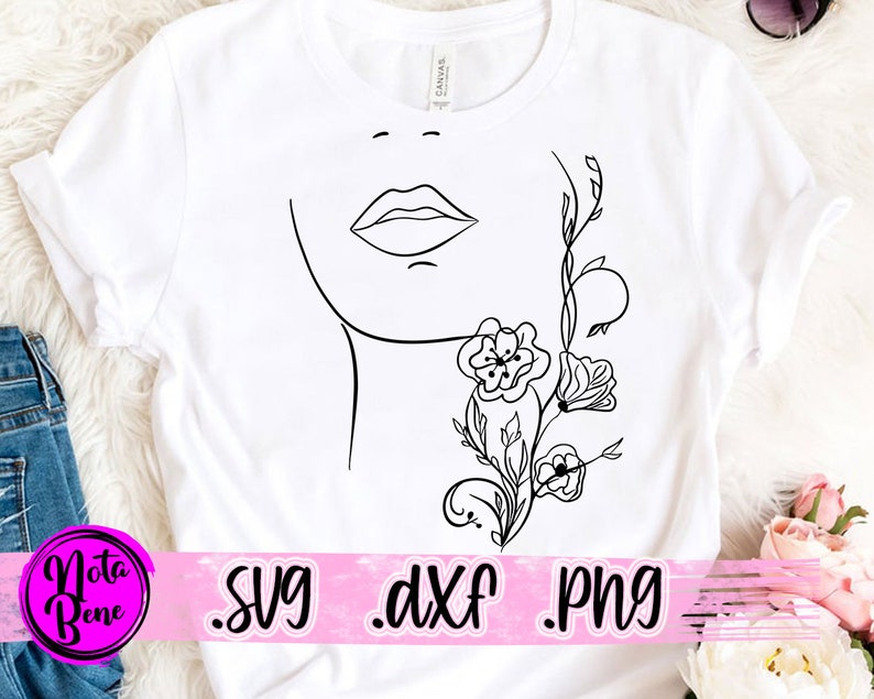 Download Lips Svg Girl S Face Lips Cut File Sublimation Png Lady Woman Face Flowers Oneline Drawing Svg Feminine Cricut Floral Face Lineart Svg Clip Art Art Collectibles Opama Com Br