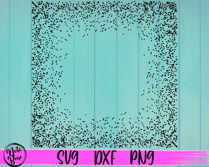 Scattered Glitter SVG Cut File Falling Stars Pattern SVG Night - Etsy