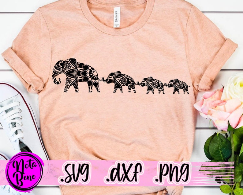 Download Cricut Vector Papercut Template Boho Elephants Elephant Mama Babies Svg Floral Mandala Elephant Family Mom Three Babies Mom Elephant Svg Clip Art Art Collectibles Tripod Ee