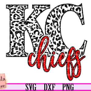 Download Kc Chiefs Leopard Print Svg Kansas City Svg Superbowl Champs Etsy