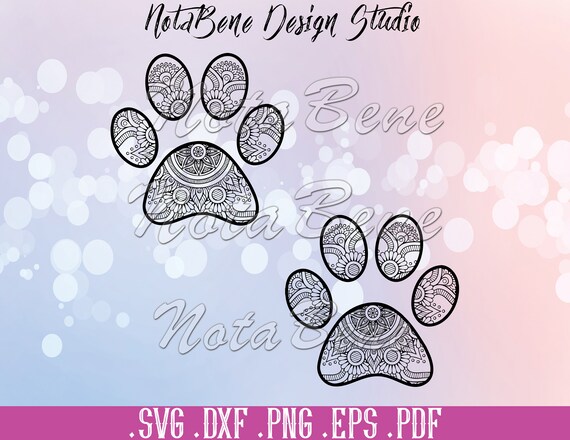 Download Visual Arts Craft Supplies Tools Silhouette File Cricut Cut Files Mandala Style Dog Bone Svg Zentangle Svg Doodle Art Cnc Vector Files Paw Patrol Svg Laser Cut Plasma