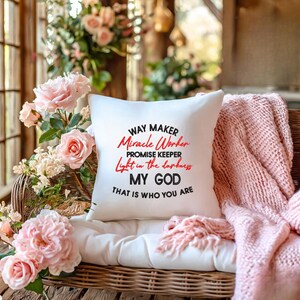 Waymaker Miracle Worker Embroidery Design, Faith Embroidery Fill Stitch ...