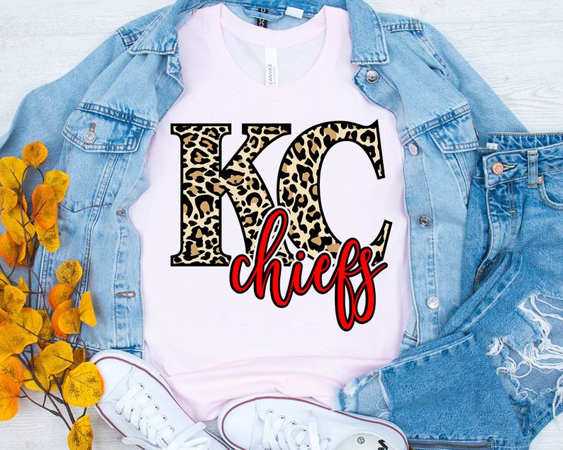 Download LAYERED Kansas City Chiefs Svg Leopard Print Svg Sports ...