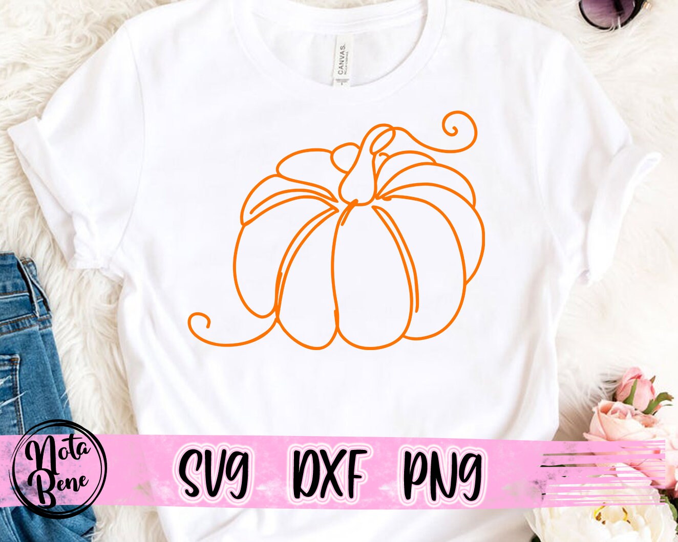 Pumpkin Lineart SVG Halloween Single Line Art Pumpkins Svg | Etsy