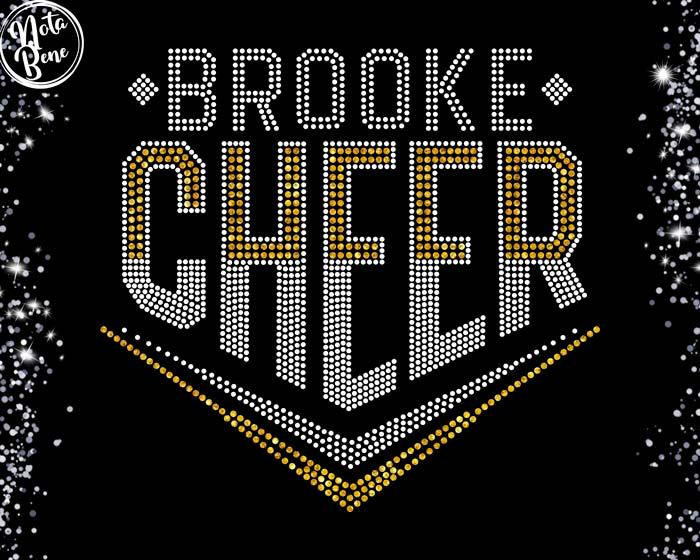 Aa Rhinestone Svg Custom Rhinestone Template SVG, Bling Shirt Design (digital Download ...