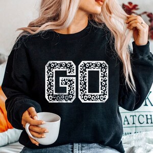Go Leopard Print SVG Go Cheerleader Svg Go Cheetah Print - Etsy