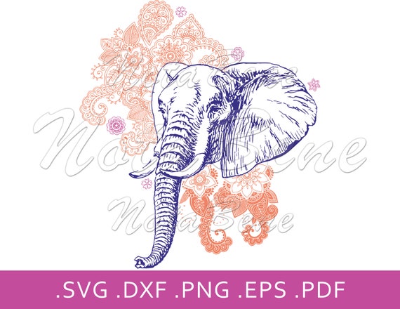 Free Free 55 Mandala Elephant Head Svg SVG PNG EPS DXF File